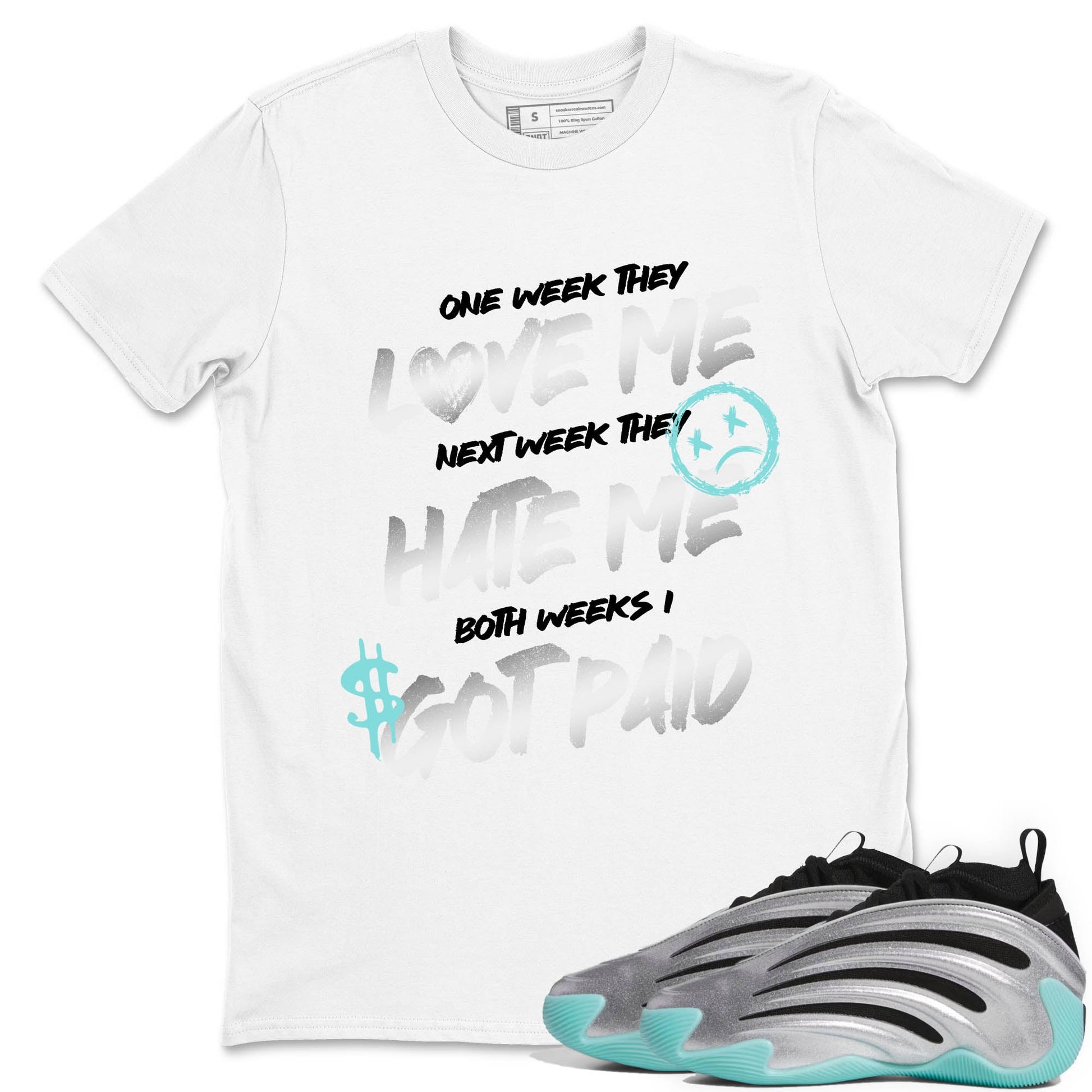 Sneaker Threads – Sneaker Tees To Match Adidas Harden Vol. 9 Uno Chain – I Got Paid Graphic Tee White 1. Perfect for Jordan releases 2025 colorways.