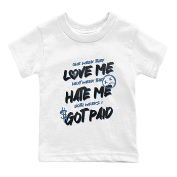 Sneaker Threads – Sneaker Tees To Match Air Foamposite One Carbon Fiber – I Got Paid Youth Graphic Tee White 2. Perfect for Jordan releases 2025 colorways.