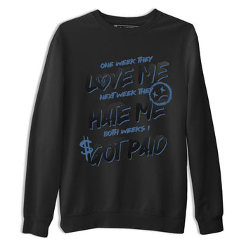 Sneaker Threads – Sneaker Tees To Match Air Foamposite One Carbon Fiber – I Got Paid Graphic Tee Black 2. Perfect for Jordan releases 2025 colorways.