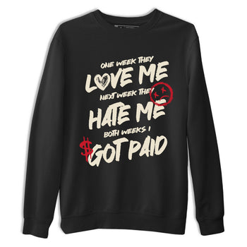 Sneaker Threads – Sneaker Tees To Match Air Foamposite One Pearl – I Got Paid Graphic Tee Black 2. Perfect for Jordan releases 2025 colorways.