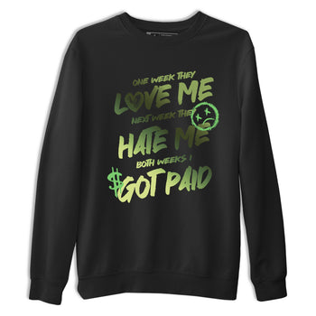 Sneaker match tees – Sneaker Tees To Match Air Foamposite One Pine Green Shoes – I Got Paid Tee Black 2