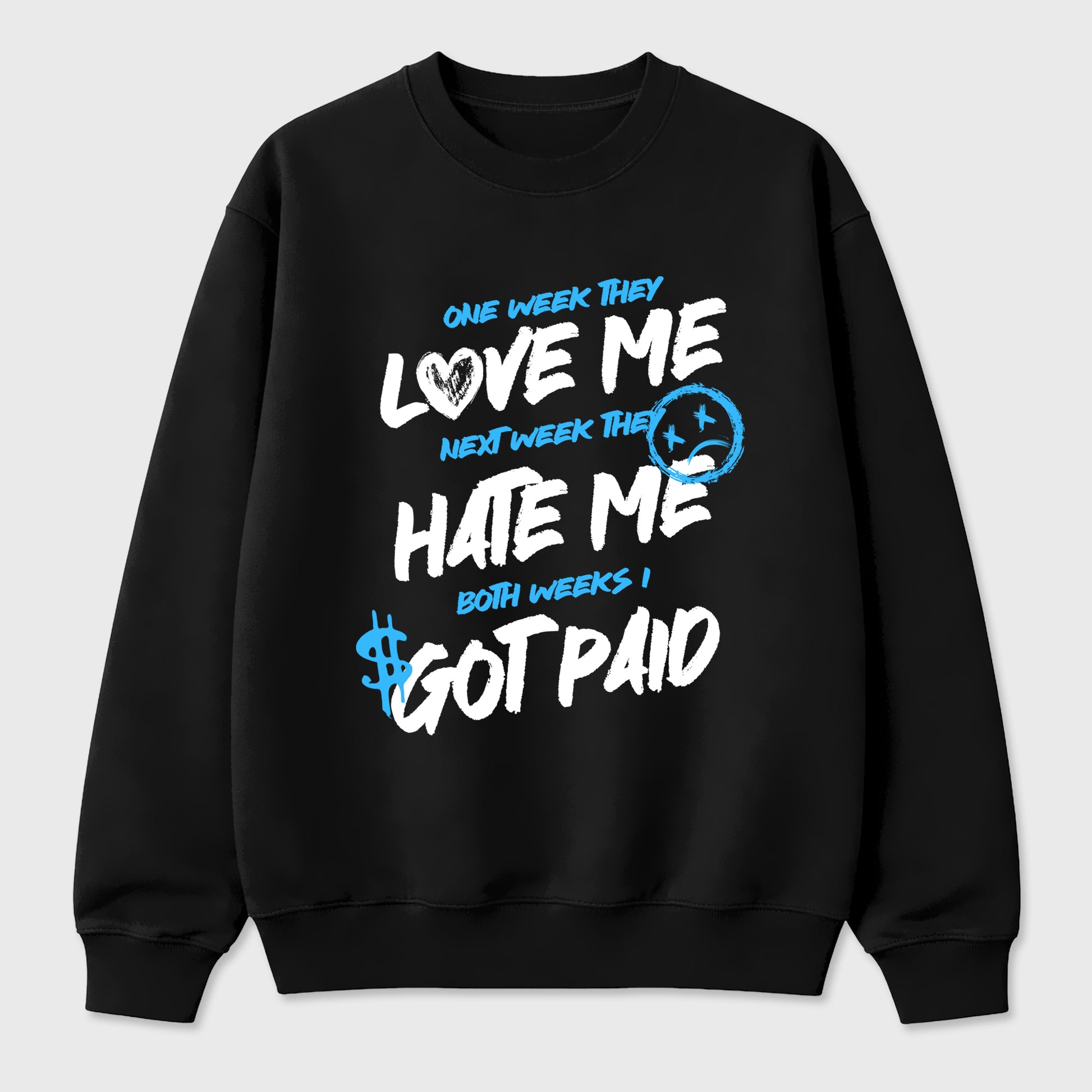 Best Sneakerfit Graphic Tee. Graphic Outfits. Sneaker Tees To Match Air Foamposite Pro University Blue Sneakers – I Got Paid Tee Black 2