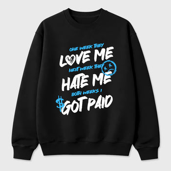 Best Sneakerfit Graphic Tee. Graphic Outfits. Sneaker Tees To Match Air Foamposite Pro University Blue Sneakers – I Got Paid Tee Black 2