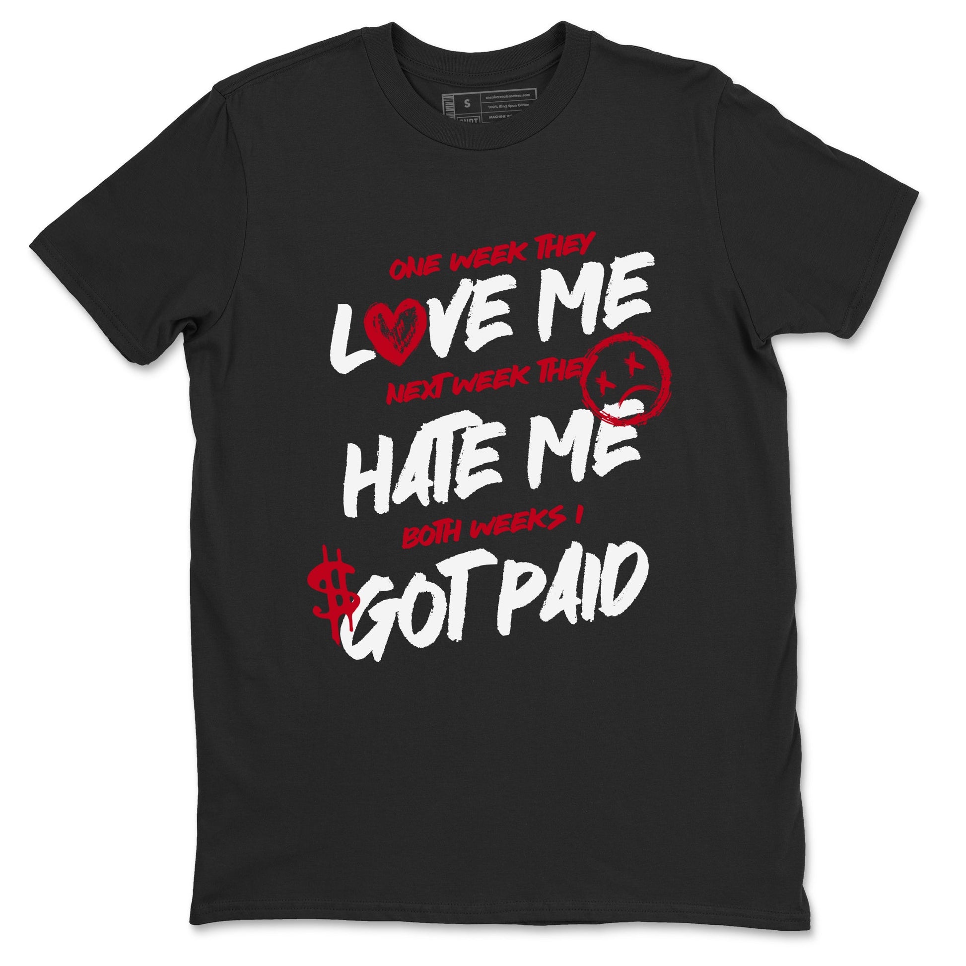 1s '85 Bred shirts to match jordans I Got Paid best t shirts to wear with jordans Air Jordan 1 High '85 Bred match shoes to clothes SNRT Sneaker Tees unisex cotton Black 2 shirts