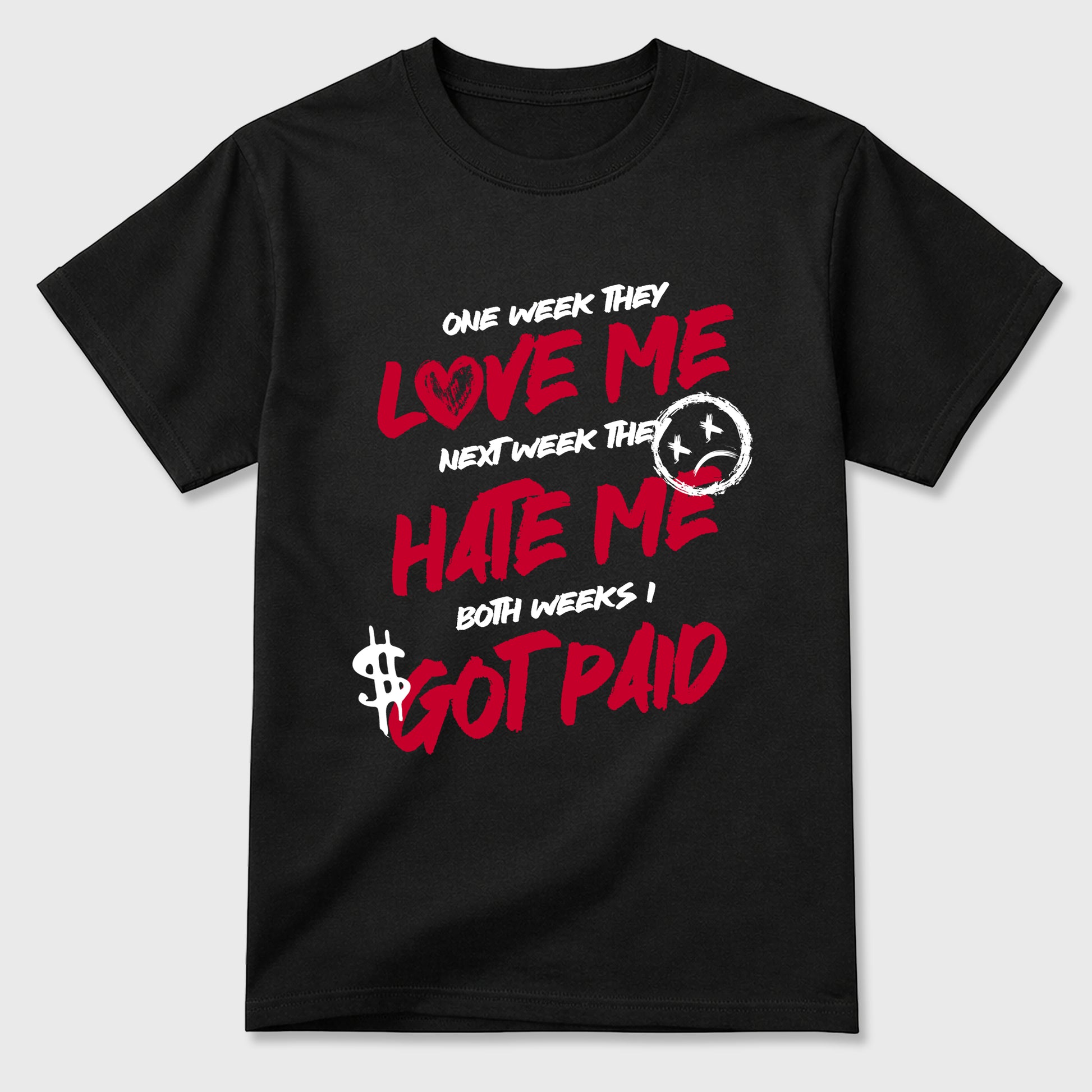 Sneaker match tees – Sneaker Tees To Match Air Jordan 1 Banned Shoes – I Got Paid Tee Black 2