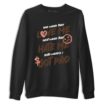 Sneaker match tees – Sneaker Tees To Match Air Jordan 1 Baroque Brown Shoes – I Got Paid Tee Black 2