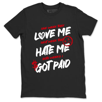 Best Sneakerfit graphic tee – Sneaker Tees To Match Air Jordan 1 Low Chicago Sneakers – I Got Paid Tee Black 2