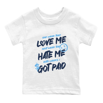 1s Obsidian shirts to match jordans I Got Paid shirts to match Jordans AJ1 Retro Low OG Obsidian match shoes to clothes SNRT Sneaker Tees Youth Baby White 2 tee
