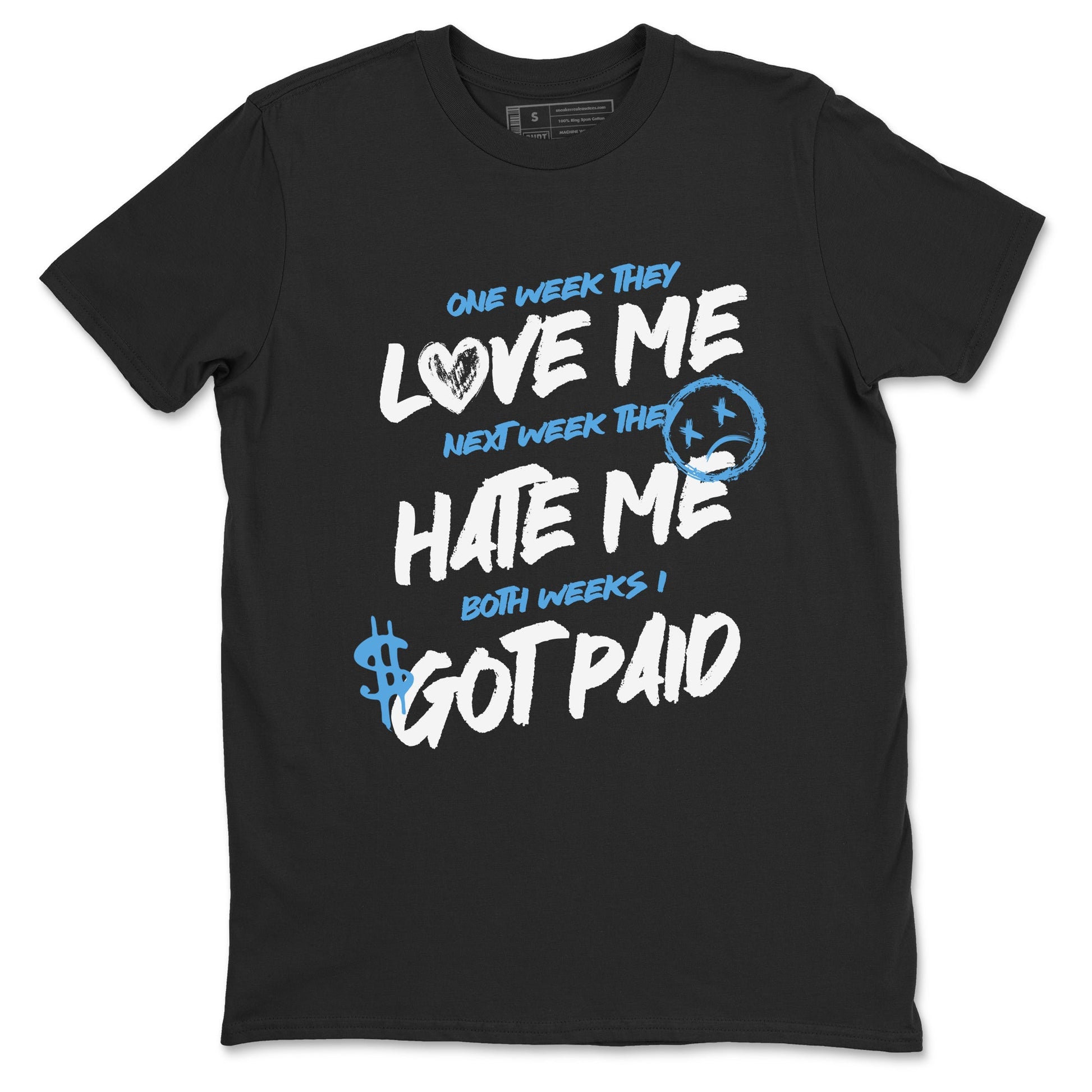 1s Obsidian shirts to match jordans I Got Paid shirts to match Jordans AJ1 Retro Low OG Obsidian match shoes to clothes SNRT Sneaker Tees unisex cotton Black 2 shirts