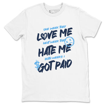 1s Obsidian shirts to match jordans I Got Paid shirts to match Jordans AJ1 Retro Low OG Obsidian match shoes to clothes SNRT Sneaker Tees unisex cotton White 2 shirts