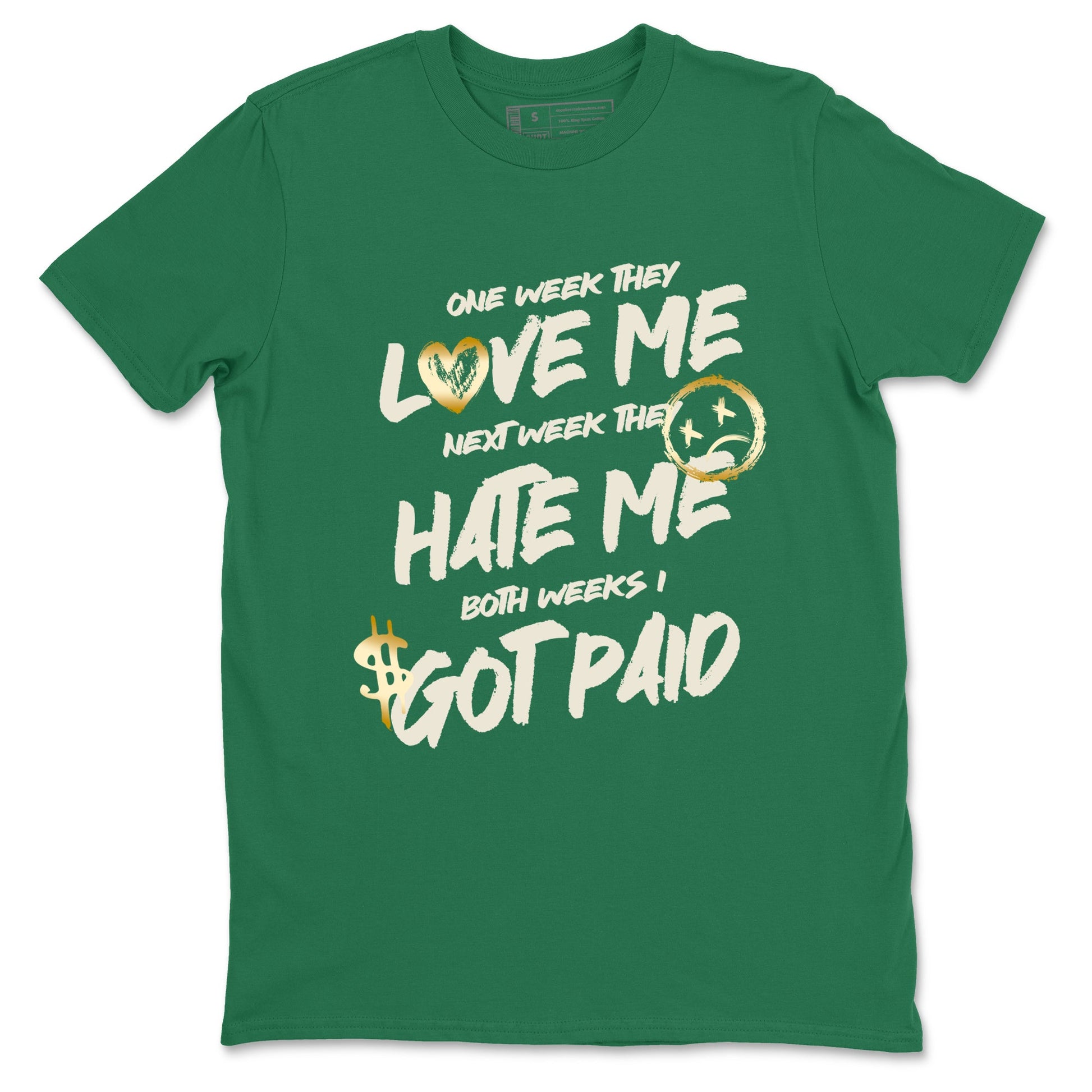 Sneaker Threads – Sneaker Tees To Match Air Jordan 1 Pro Green – I Got Paid Graphic Tee Kelly Green 2. Perfect for Jordan releases 2025 colorways.