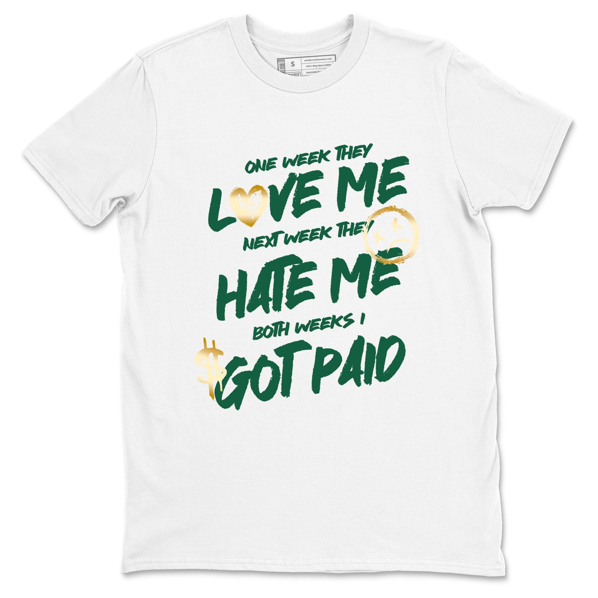 Sneaker Threads – Sneaker Tees To Match Air Jordan 1 Pro Green – I Got Paid Graphic Tee White 2. Perfect for Jordan releases 2025 colorways.