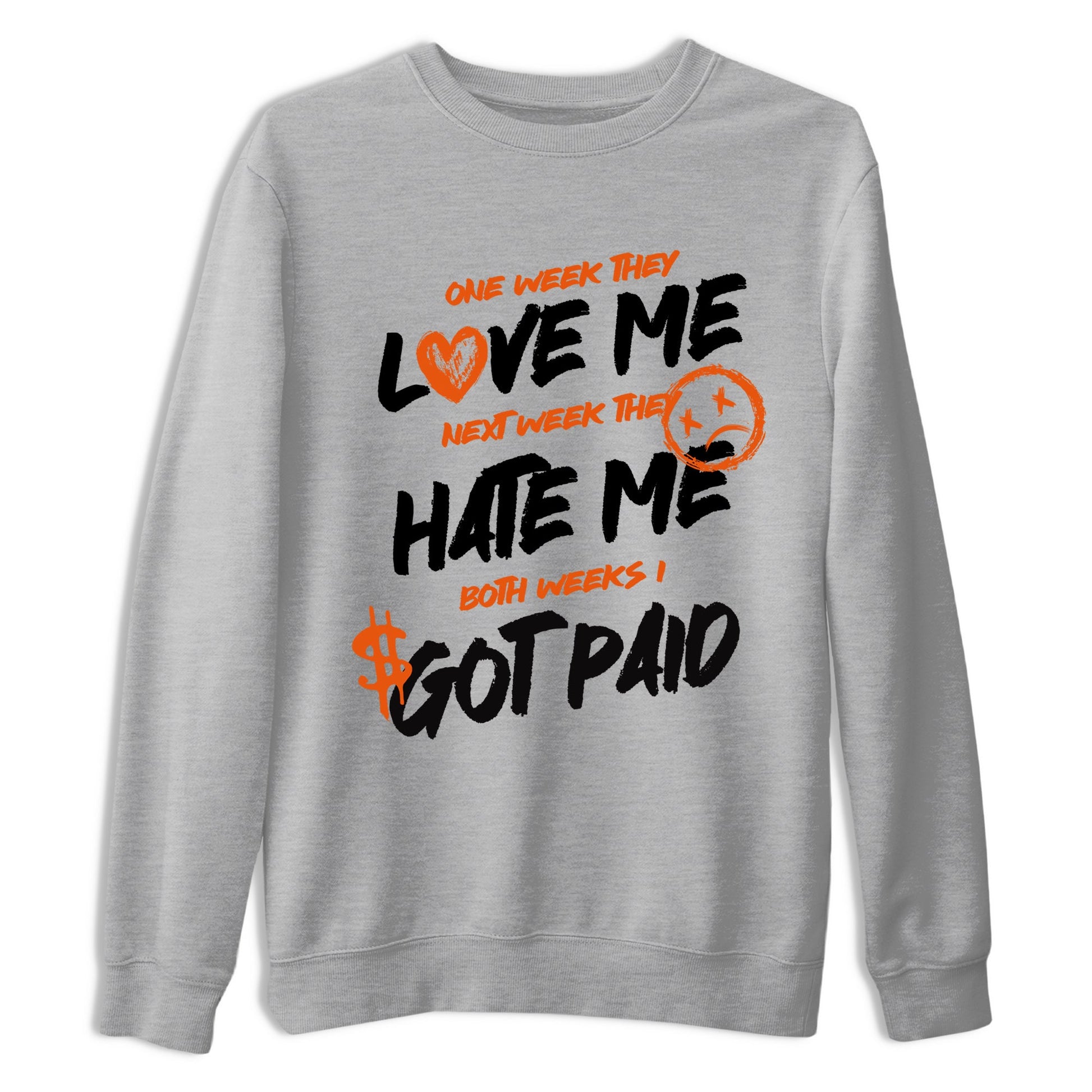 Sneaker match tees – Sneaker Tees To Match Air Jordan 1 Shattered Backboard Shoes – I Got Paid Tee Heather Grey 2