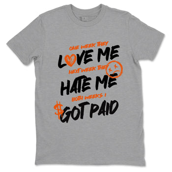 Sneaker match tees – Sneaker Tees To Match Air Jordan 1 Shattered Backboard Shoes – I Got Paid Tee Heather Grey 2