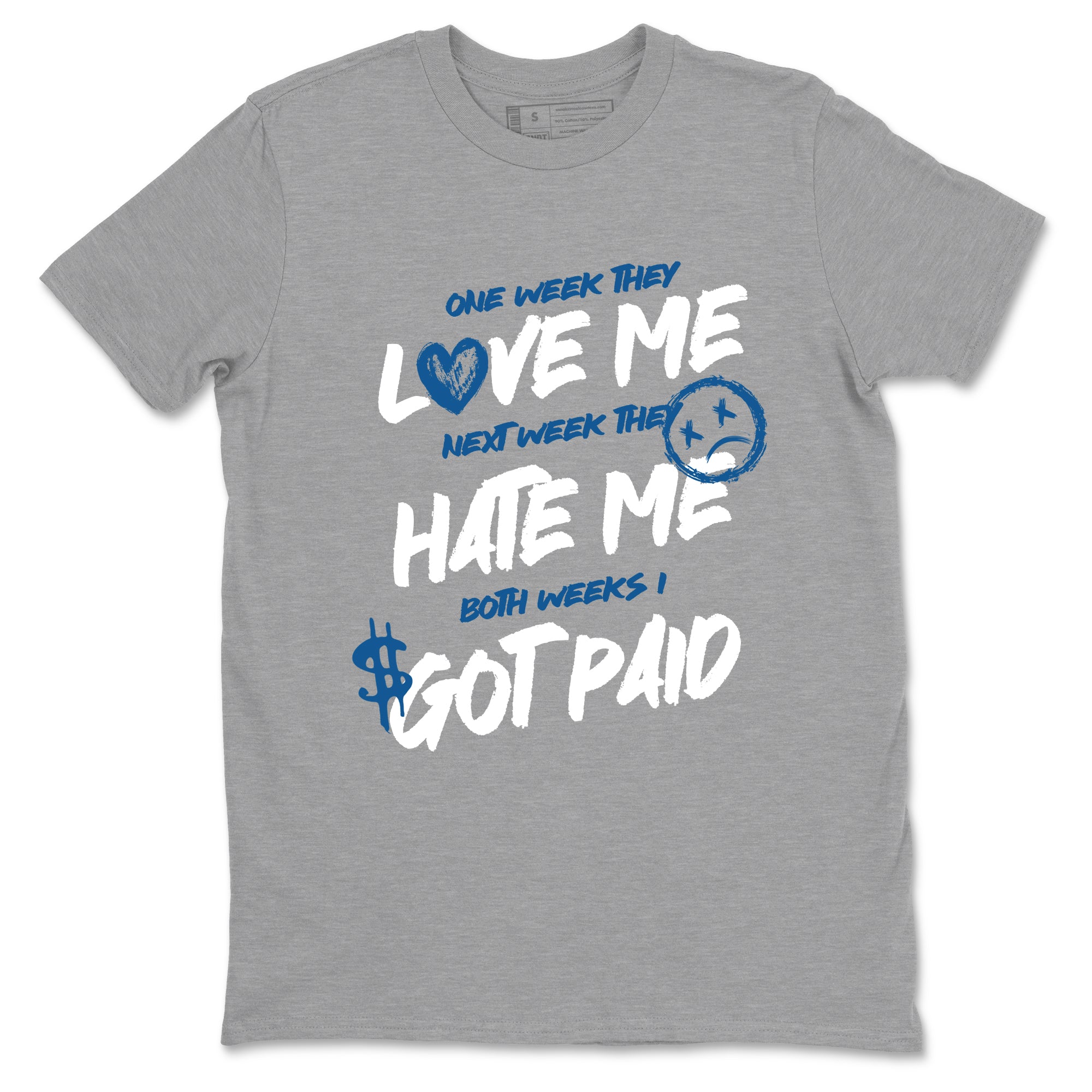 Sneaker Threads – Sneaker Threads To Match Air Jordan 1 Travis Scott Fragment Shoes – I Got Paid Tee Heather Grey 2