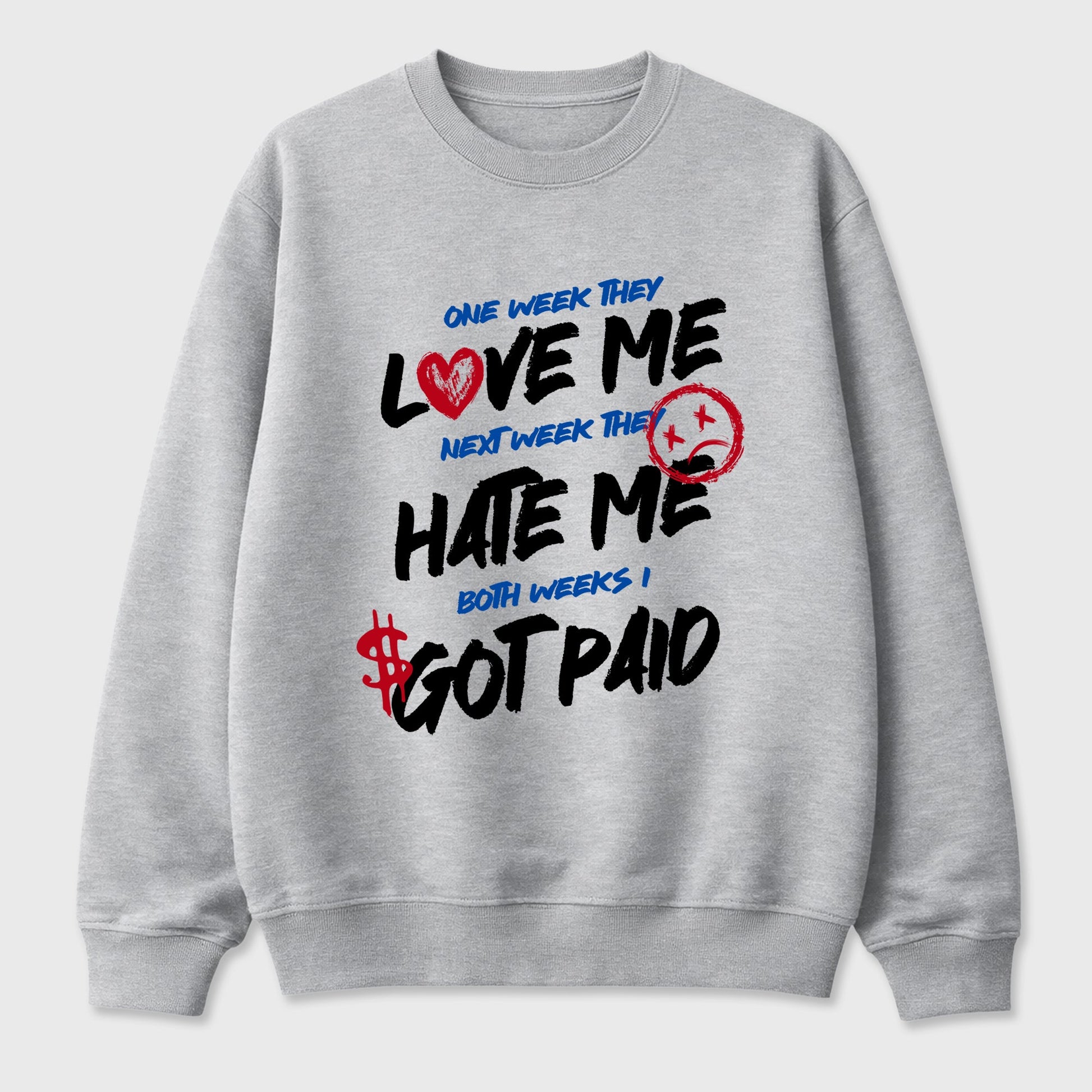 Sneaker match tees – Sneaker Tees To Match Air Jordan 1 Union x Fragment Shoes – I Got Paid Tee Heather Grey 2