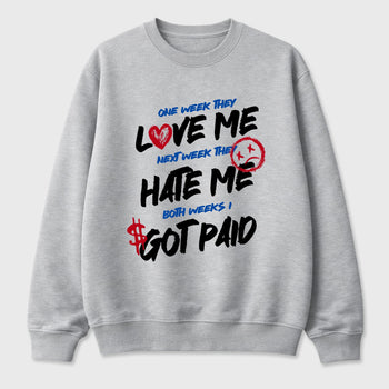 Sneaker match tees – Sneaker Tees To Match Air Jordan 1 Union x Fragment Shoes – I Got Paid Tee Heather Grey 2