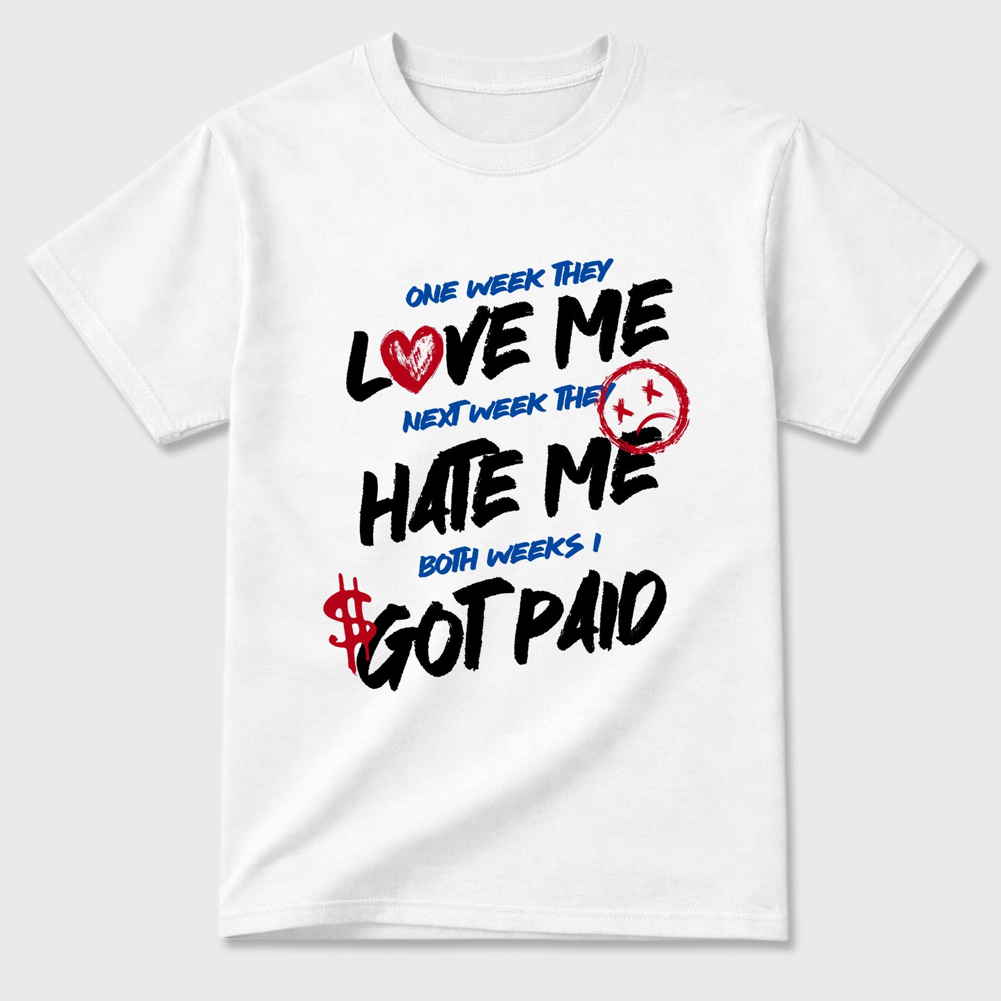 Sneaker match tees – Sneaker Tees To Match Air Jordan 1 Union x Fragment Shoes – I Got Paid Tee White 2