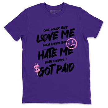Sneaker match tees – Sneaker Tees To Match Air Jordan 11 Canyon Purple Shoes – I Got Paid Tee Purple 2