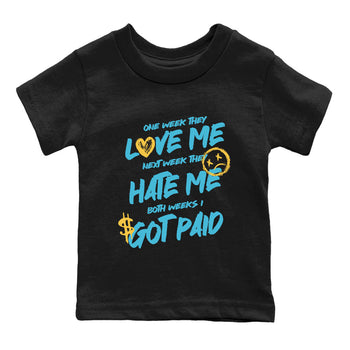 Sneaker Threads – Sneaker Tees To Match Air Jordan 11 Retro Gamma – I Got Paid Youth Graphic Tee Black 2. Perfect for Jordan releases 2025 colorways.
