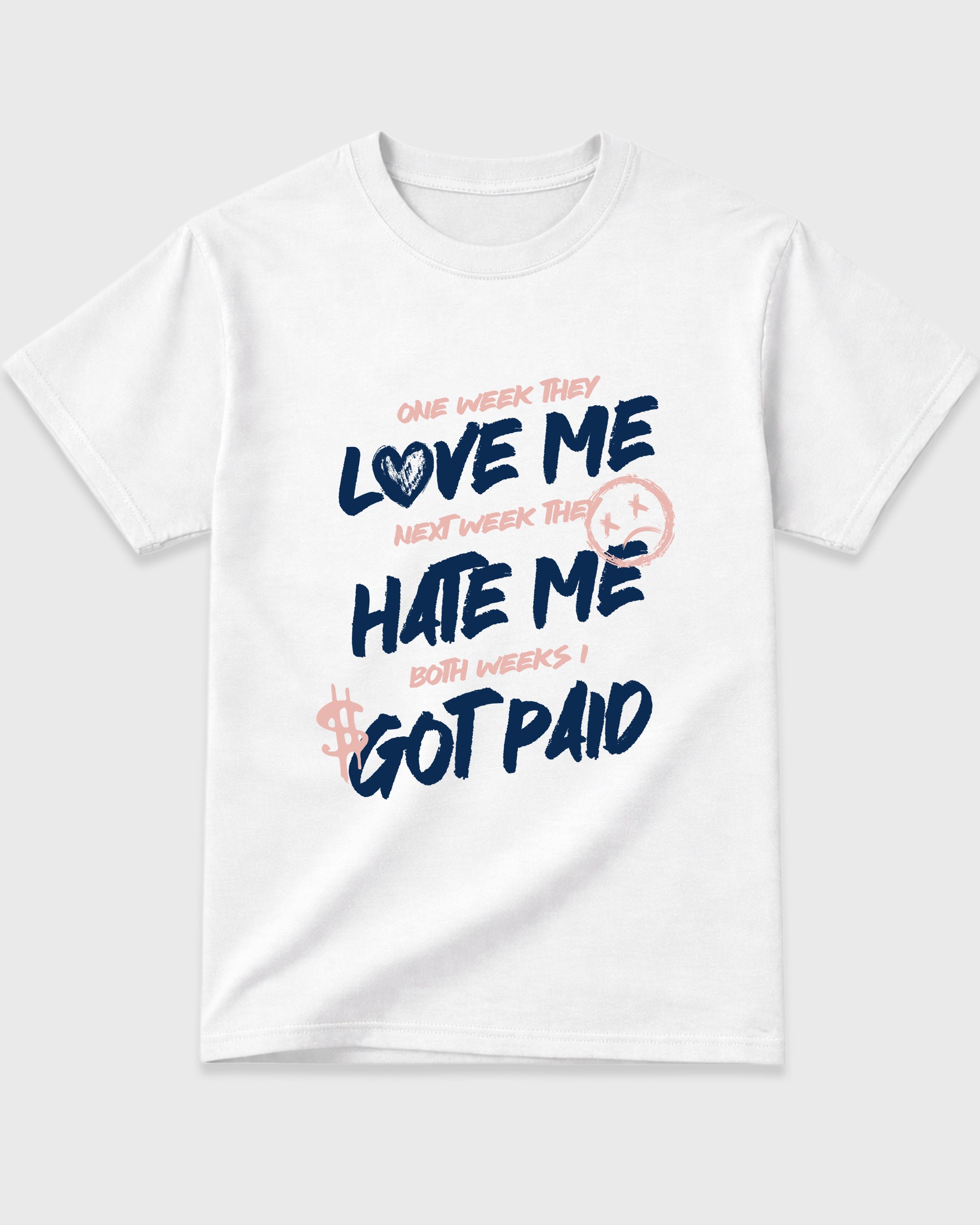 I Got Paid Graphic T-Shirt featuring original streetwear artwork designed to match the Air Jordan 11 Made For Locals. White 2 Graphic T-Shirt.