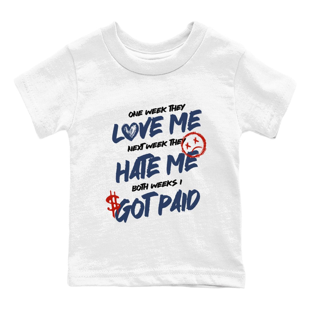 Sneaker match tees – Sneaker Tees To Match Air Jordan 11 Rare Air Shoes – I Got Paid Kids T-Shirt White 2