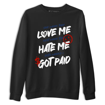 Sneaker match tees – Sneaker Tees To Match Air Jordan 11 Rare Air Shoes – I Got Paid Tee Black 2
