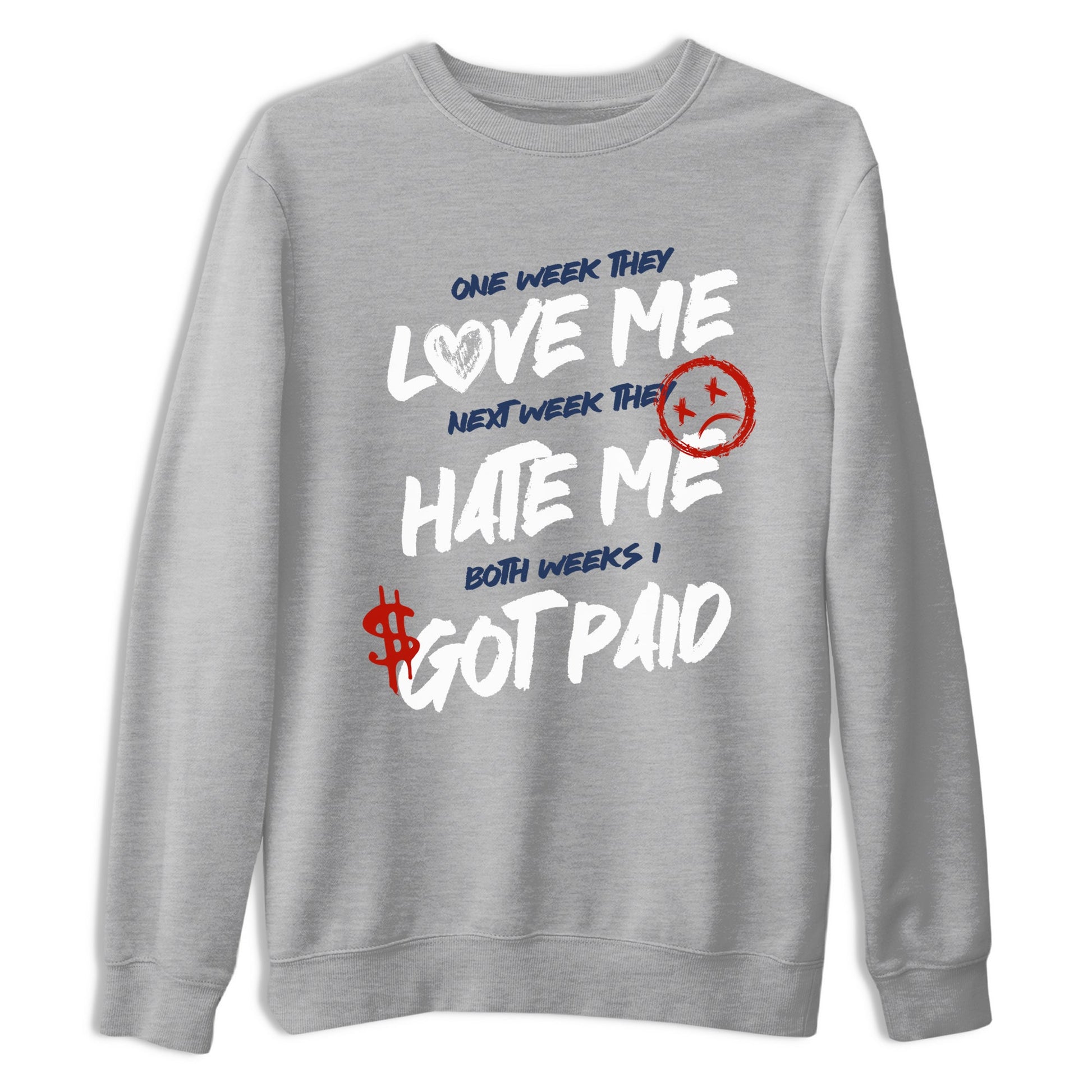 Sneaker match tees – Sneaker Tees To Match Air Jordan 11 Rare Air Shoes – I Got Paid Tee Heather Grey 2