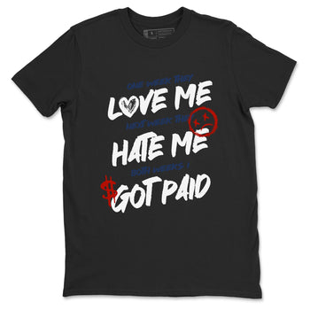 Sneaker match tees – Sneaker Tees To Match Air Jordan 11 Rare Air Shoes – I Got Paid Tee Black 2