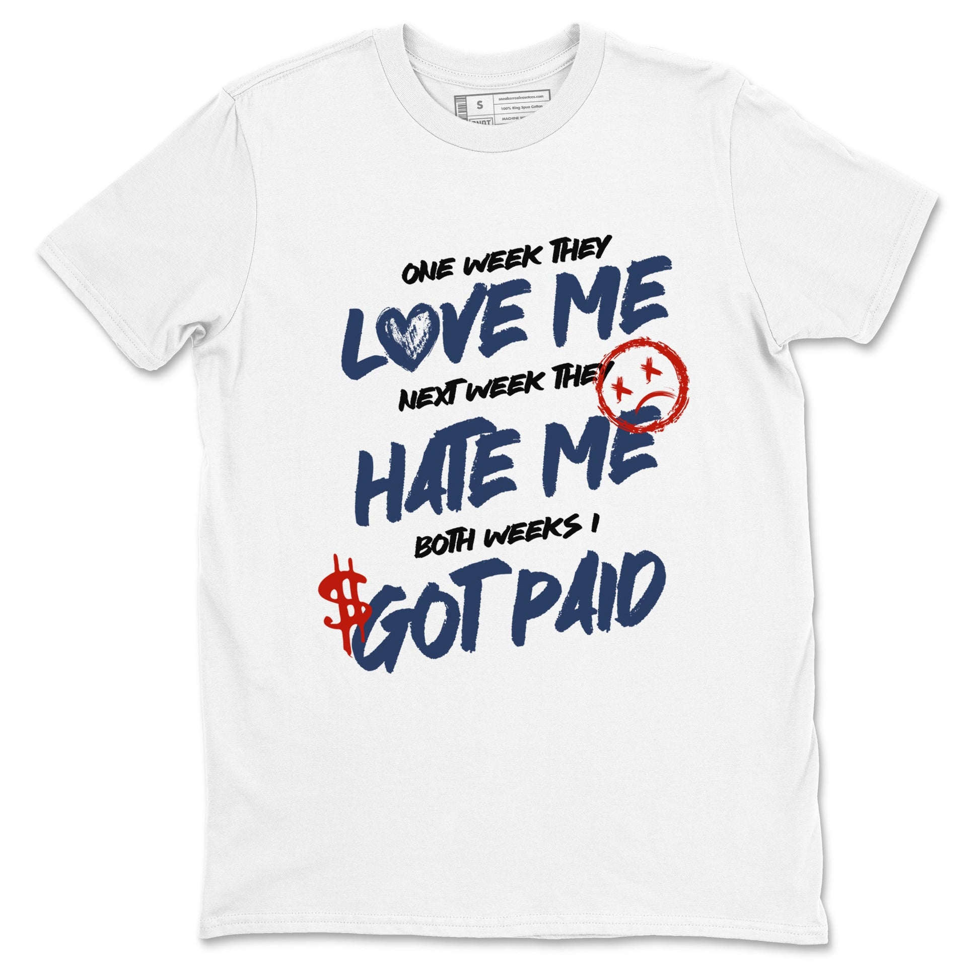 Sneaker match tees – Sneaker Tees To Match Air Jordan 11 Rare Air Shoes – I Got Paid Tee White 2