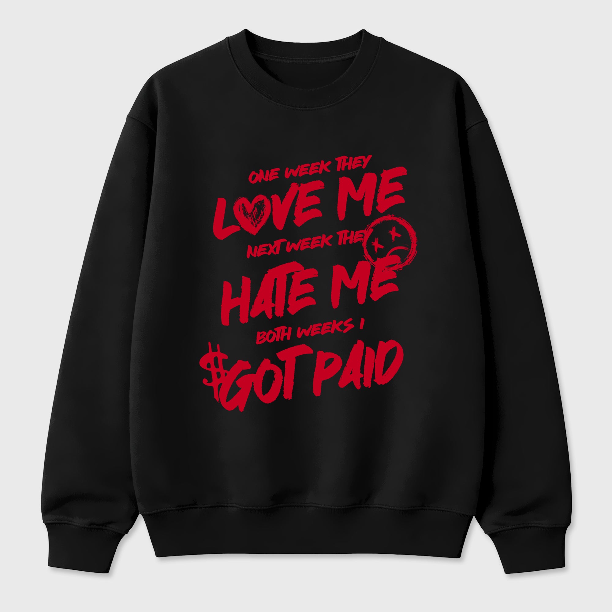 Sneaker match tees – Sneaker Tees To Match Air Jordan 12 Bloodline Shoes – I Got Paid Tee Black 2