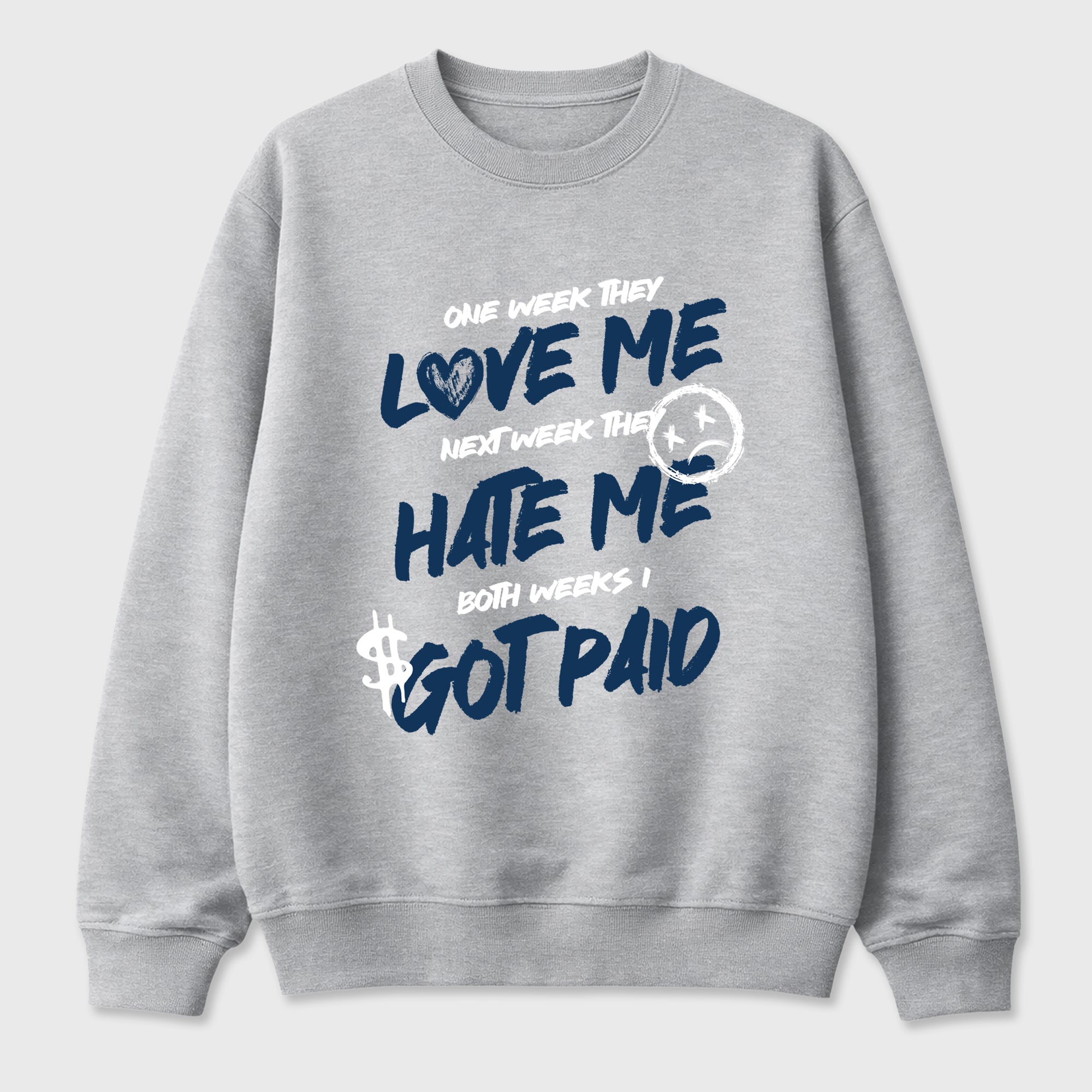 I Got Paid Graphic T-Shirt featuring original streetwear artwork designed to match the Air Jordan 13 Flint. Heather Grey 2 Graphic Tee.
