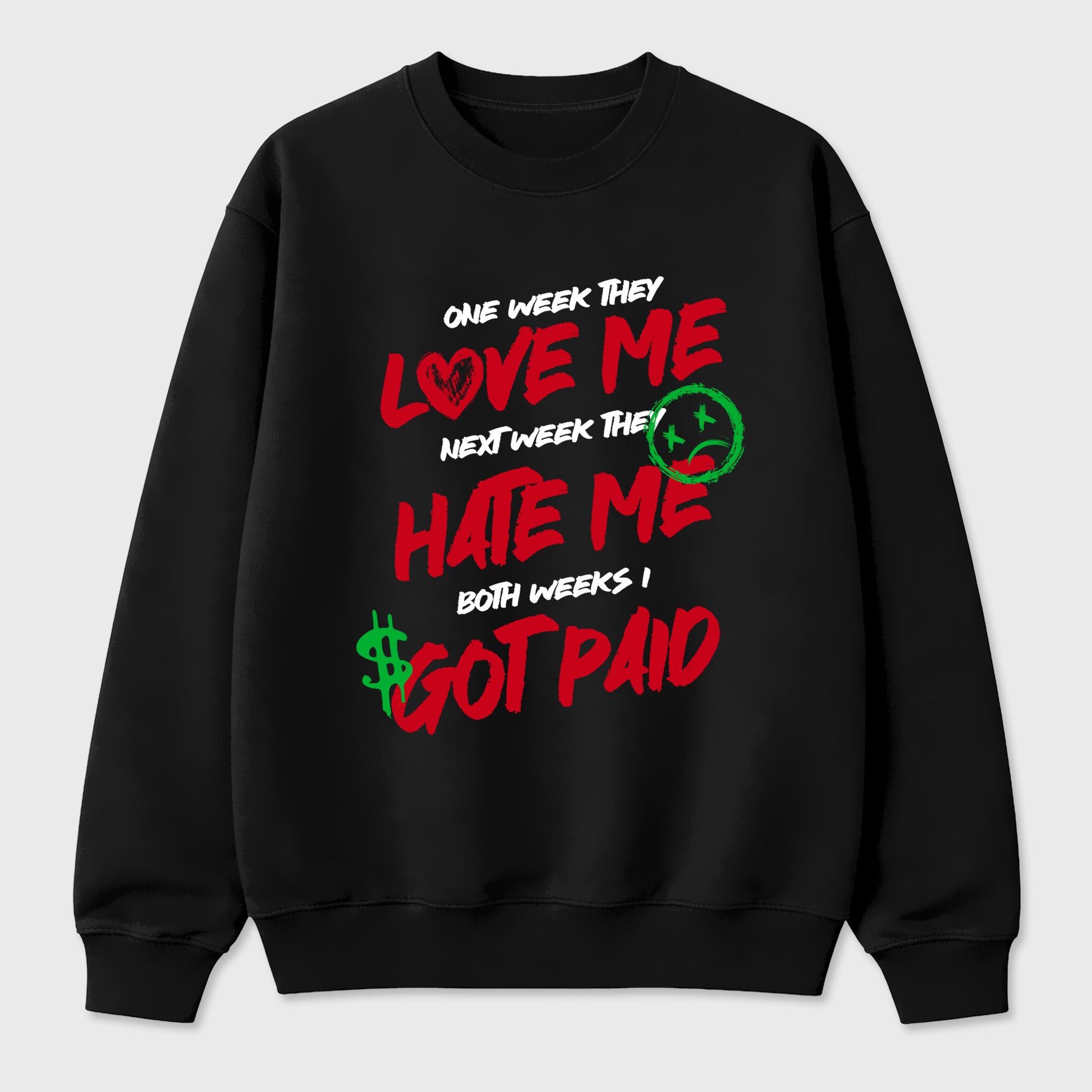 Sneaker match tees – Sneaker Tees To Match Air Jordan 13 University Red Shoes – I Got Paid Tee Black 2