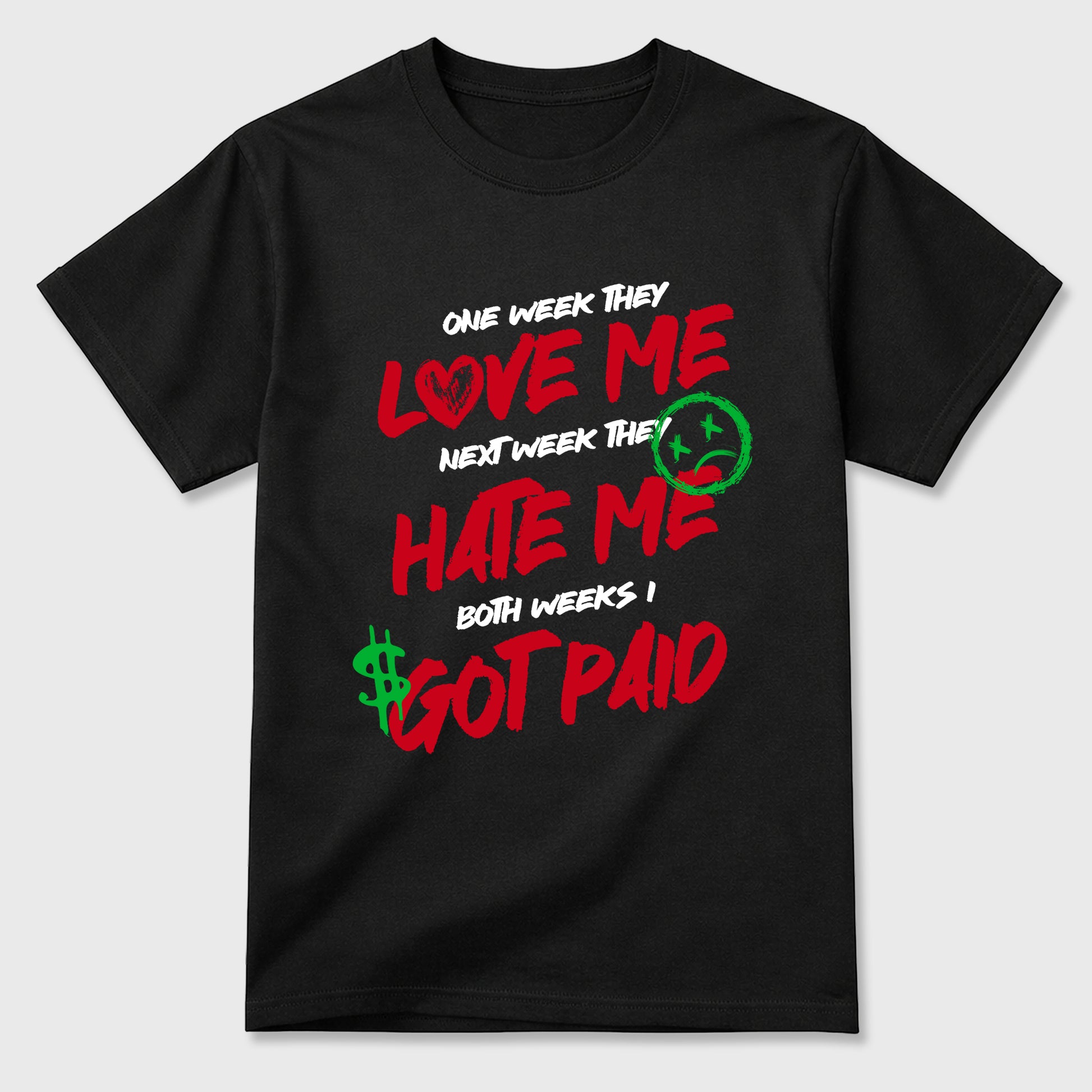 Sneaker match tees – Sneaker Tees To Match Air Jordan 13 University Red Shoes – I Got Paid Tee Black 2