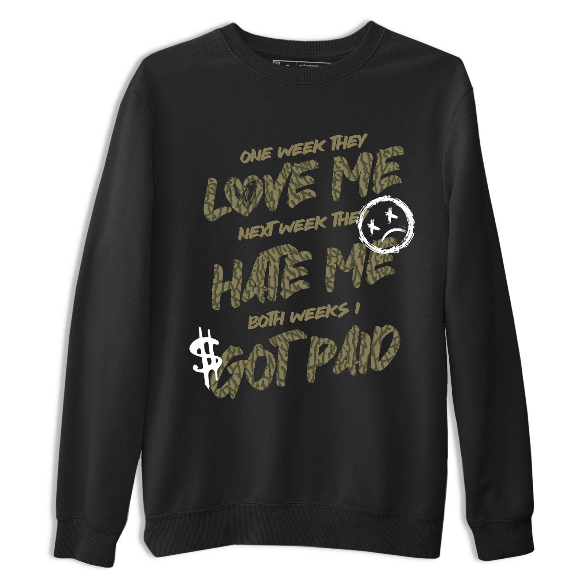 Sneaker Threads – Sneaker Threads To Match Air Jordan 3 Family Affair Shoes – I Got Paid Tee Black 2