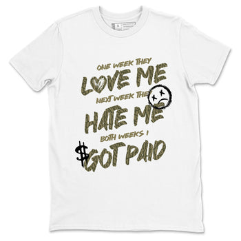 Sneaker Threads – Sneaker Threads To Match Air Jordan 3 Family Affair Shoes – I Got Paid Tee White 2