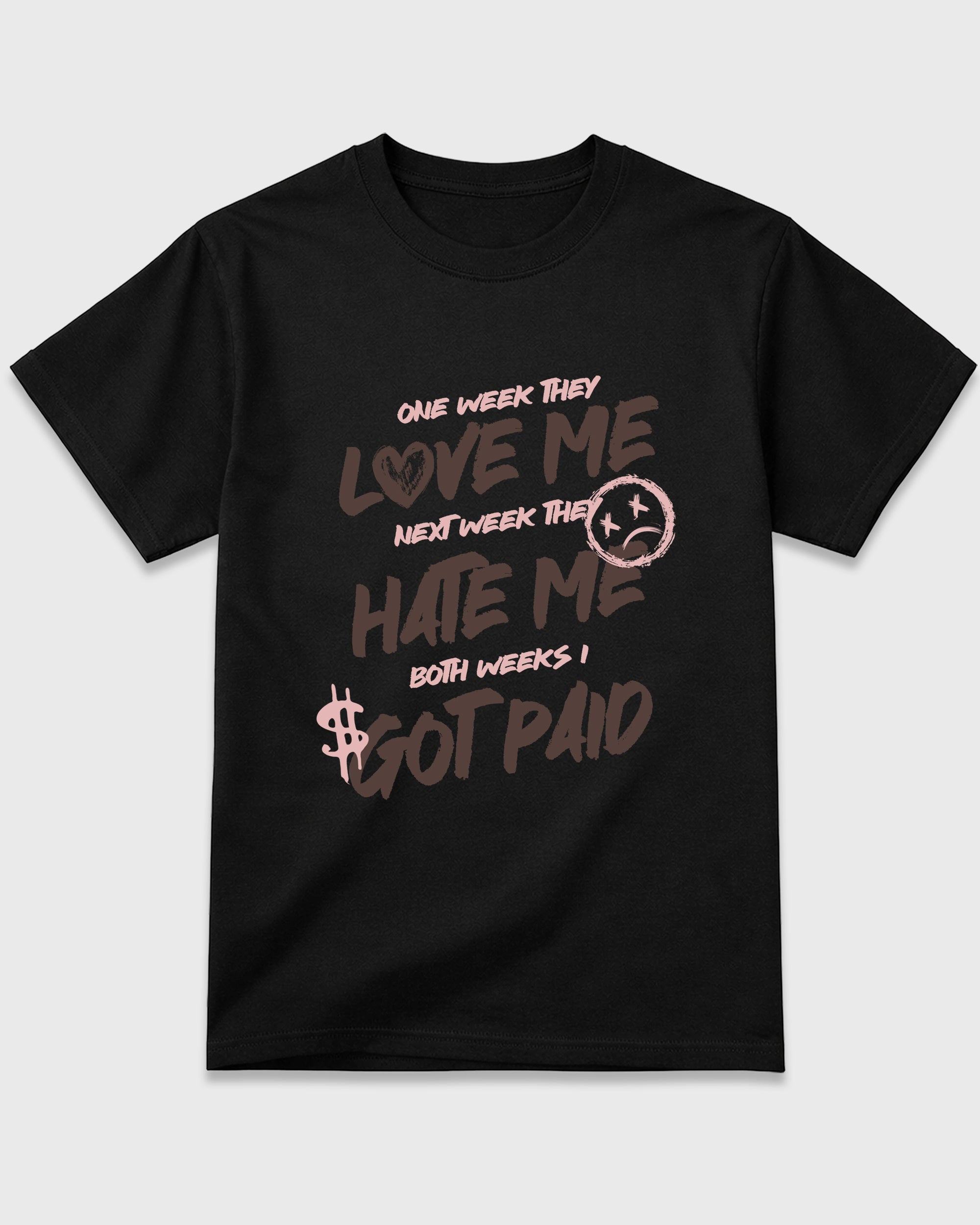 I Got Paid Graphic T-Shirt featuring original streetwear artwork designed to match the Air Jordan 3 Fireside. Black 2 Graphic T-Shirt.