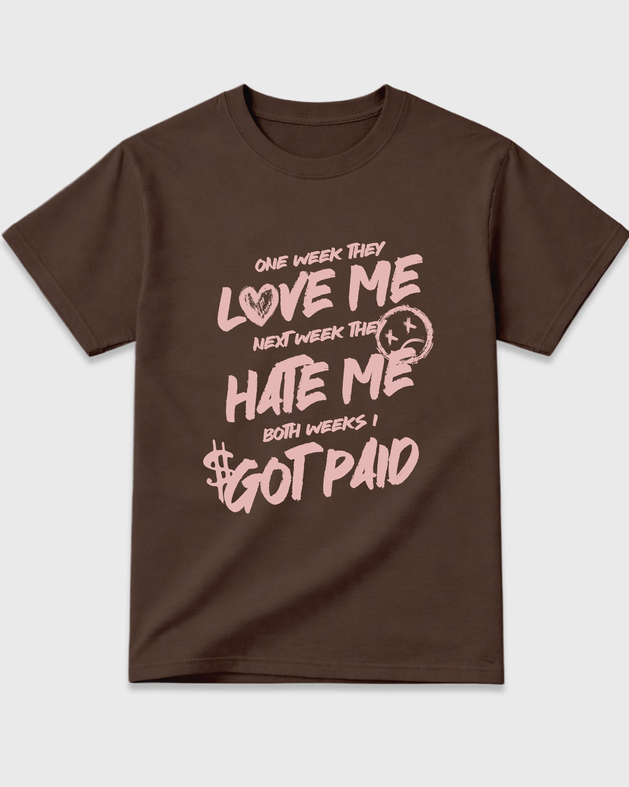 I Got Paid Graphic T-Shirt featuring original streetwear artwork designed to match the Air Jordan 3 Fireside. Dark Chocolate 2 Graphic T-Shirt.
