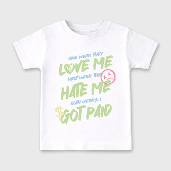 Sneaker match tees – Sneaker Tees To Match Air Jordan 3 Jade Aura Shoes – I Got Paid Kids T-Shirt White 2