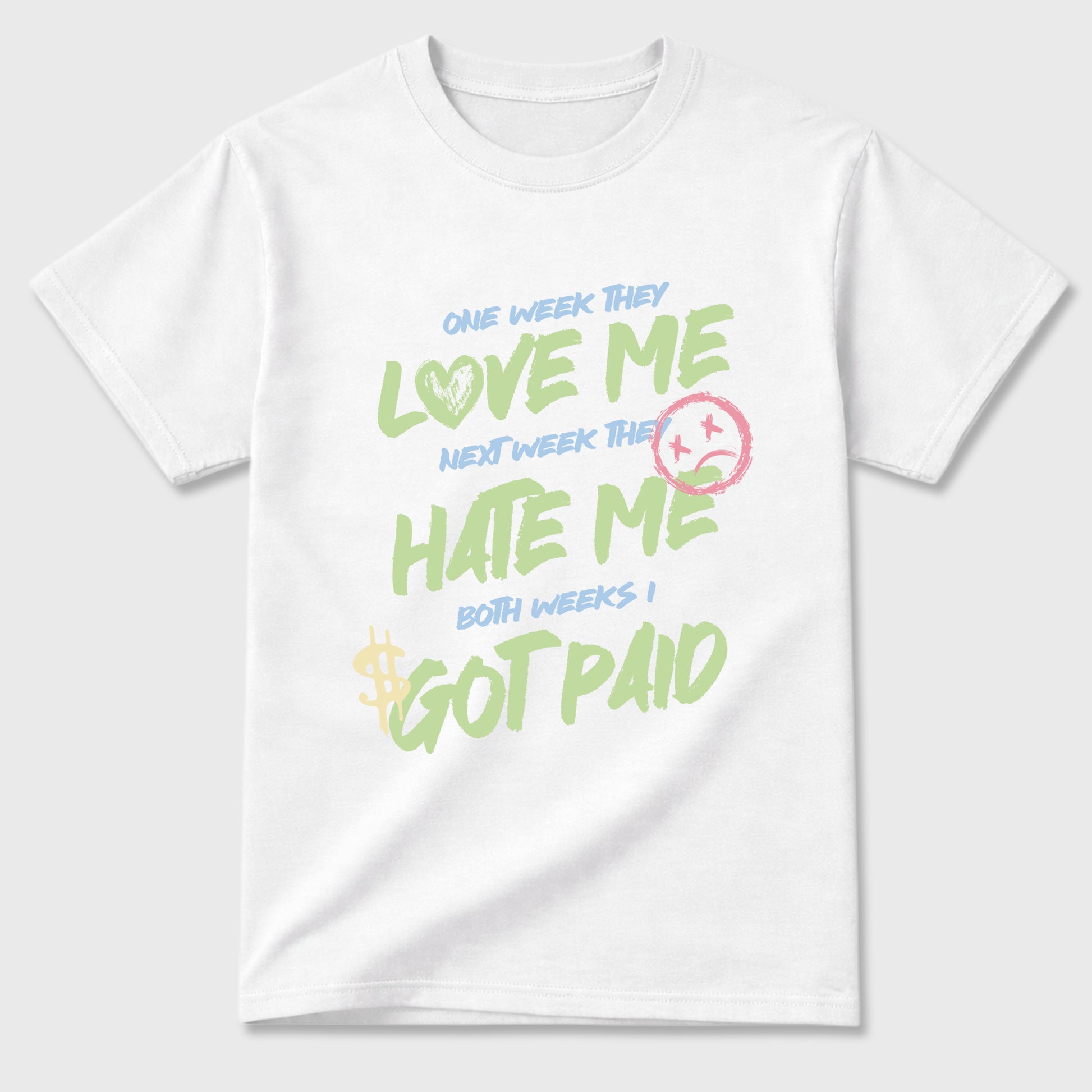 Sneaker match tees – Sneaker Tees To Match Air Jordan 3 Jade Aura Shoes – I Got Paid Tee White 2