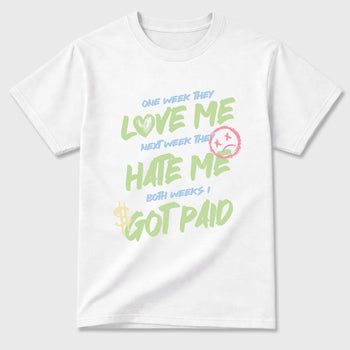 Sneaker match tees – Sneaker Tees To Match Air Jordan 3 Jade Aura Shoes – I Got Paid Tee White 2
