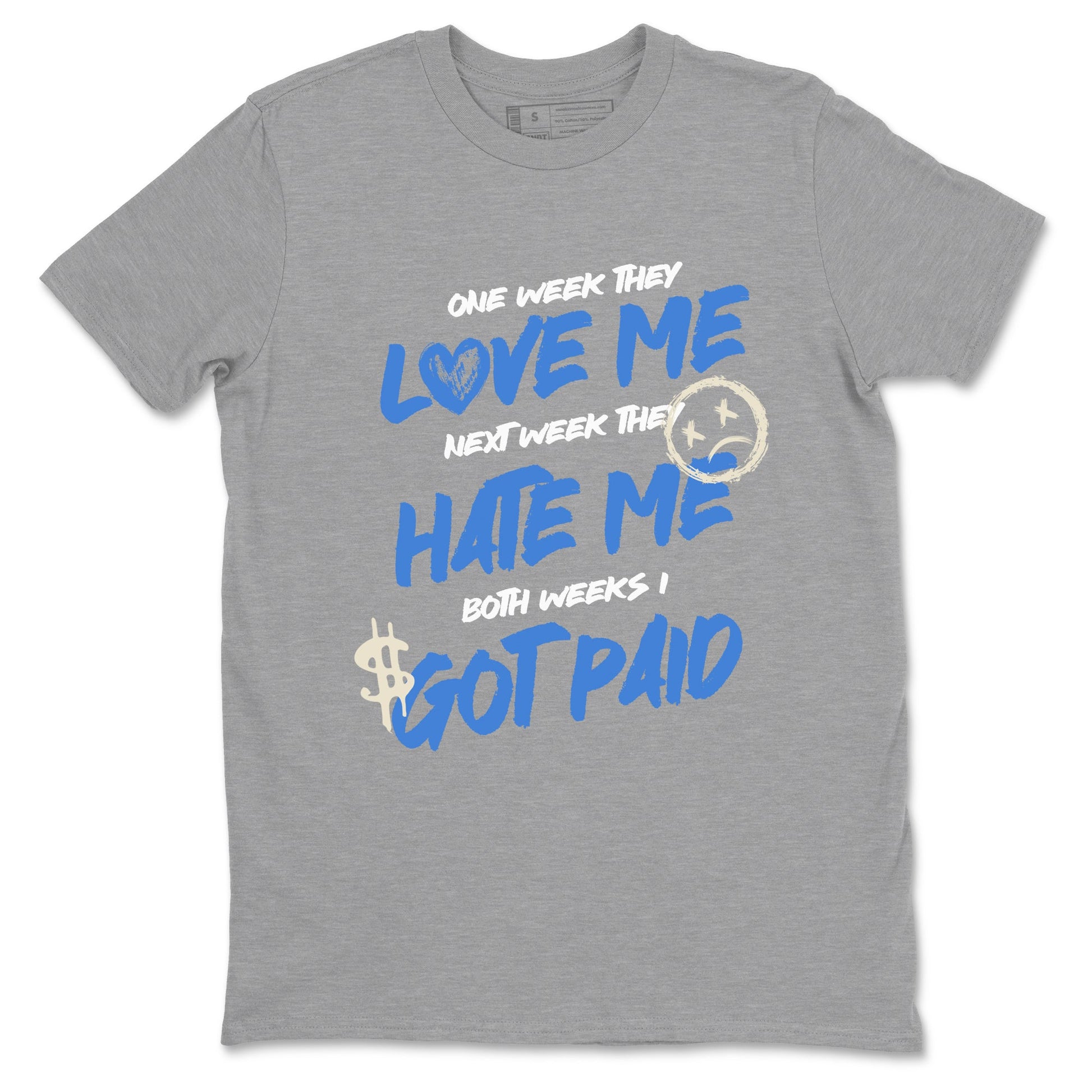 Air Jordan 3 Lucky Shorts shirts to match jordans I Got Paid sneaker match tees Air Jordan 3 Retro Lucky Shorts match shoes to clothes SNRT Sneaker Tees unisex cotton Heather Grey 2 shirts