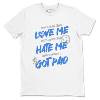 Air Jordan 3 Lucky Shorts shirts to match jordans I Got Paid sneaker match tees Air Jordan 3 Retro Lucky Shorts match shoes to clothes SNRT Sneaker Tees unisex cotton White 2 shirts