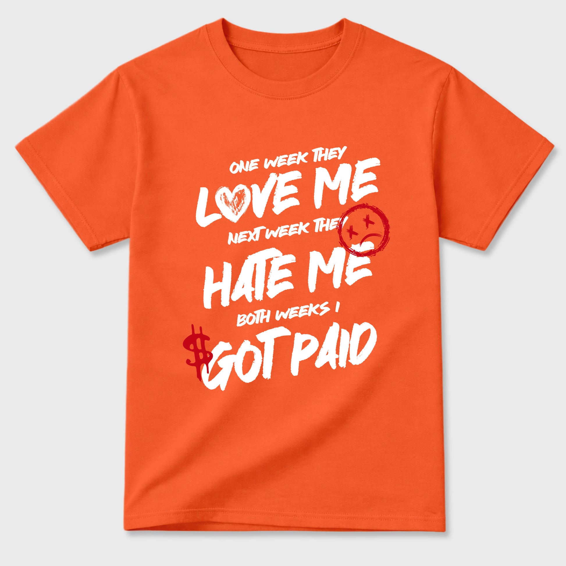 Sneaker match tees – Sneaker Tees To Match Air Jordan 3 Orange Citrus Shoes – I Got Paid Tee Orange 2
