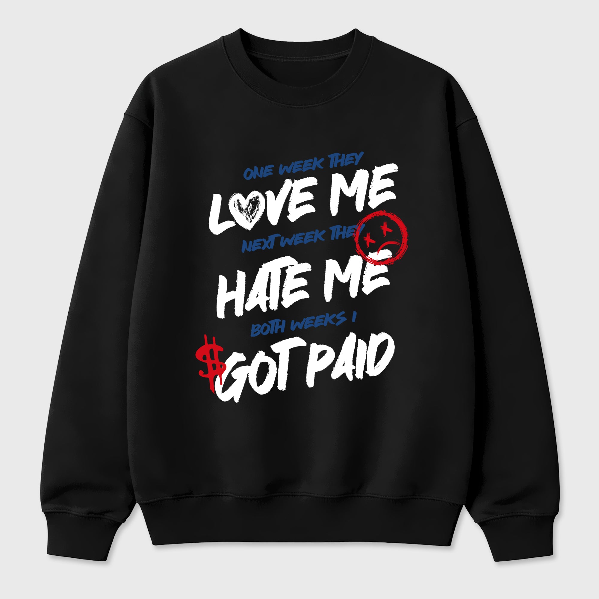 I Got Paid Graphic T-Shirt featuring original streetwear artwork designed to match the Air Jordan 3 True Blue. Black 2 Graphic Tee.