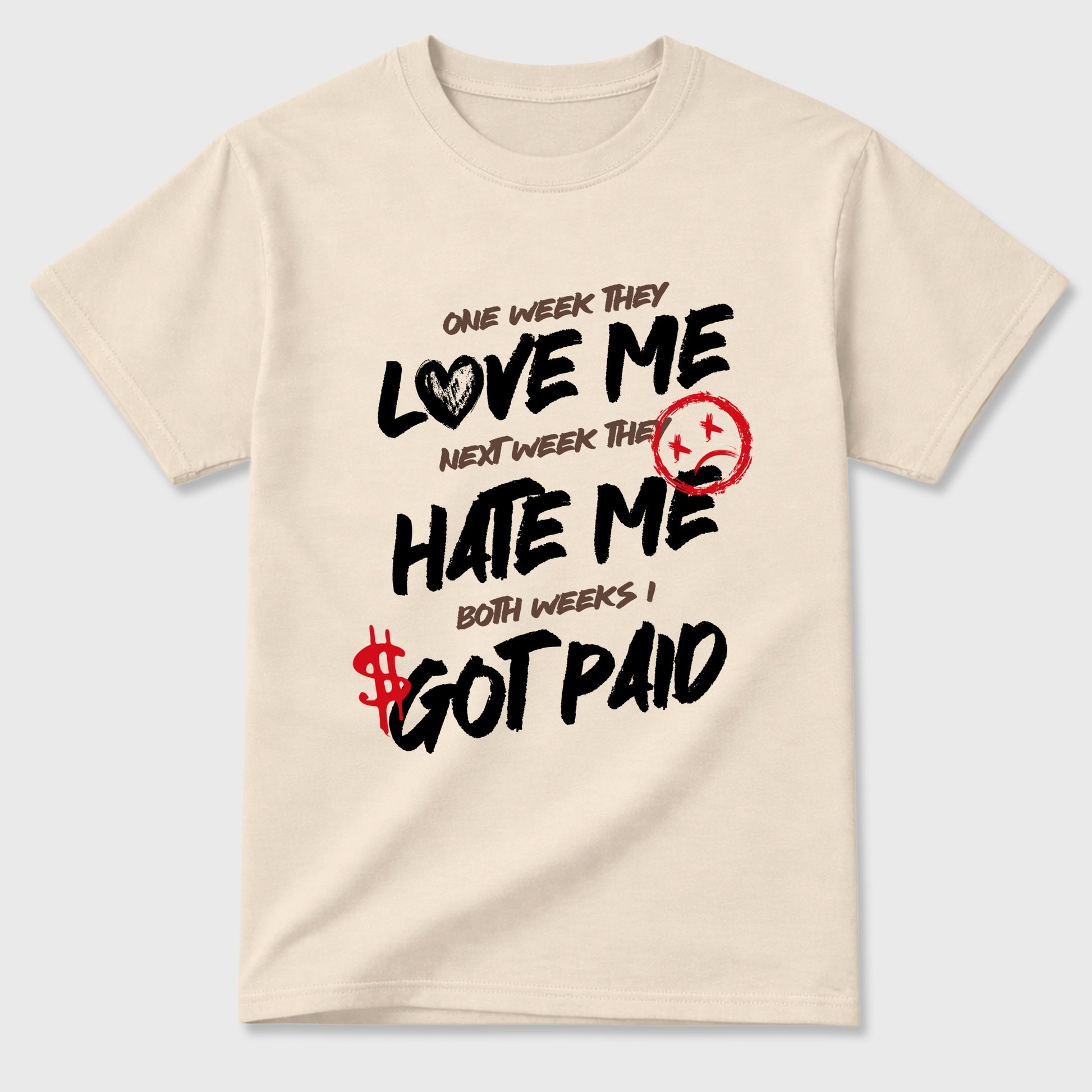 Sneaker match tees – Sneaker Tees To Match Air Jordan 3 World's Best Dad Shoes – I Got Paid Tee Natural 2