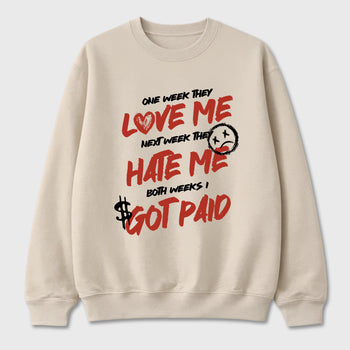 Sneaker match tees – Sneaker Tees To Match Air Jordan 4 Brick After Brick Shoes – I Got Paid Tee Natural 2