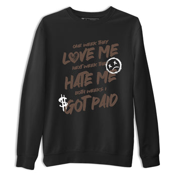 Sneaker match tees – Sneaker Tees To Match Air Jordan 4 Cave Stone Shoes – I Got Paid Tee Black 2