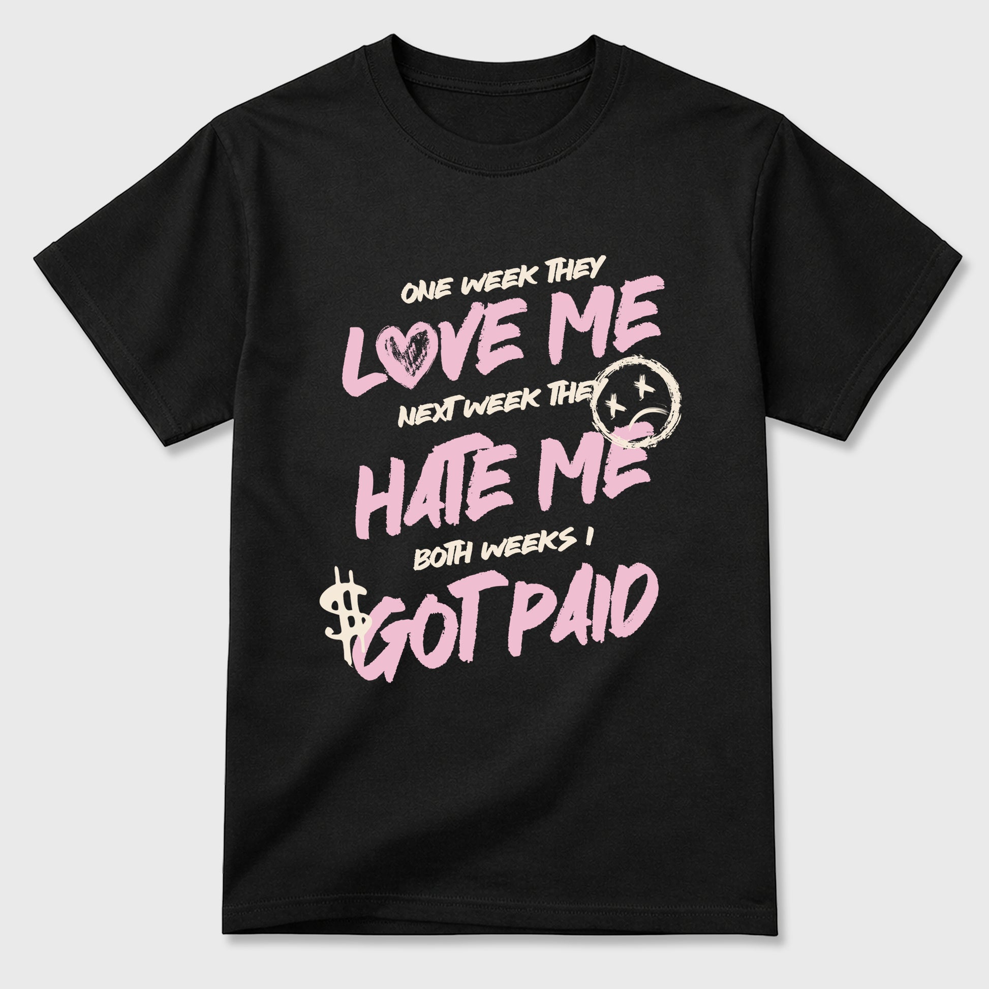 Sneaker match tees – Sneaker Tees To Match Air Jordan 4 Iced Carmine Shoes – I Got Paid Tee Black 2