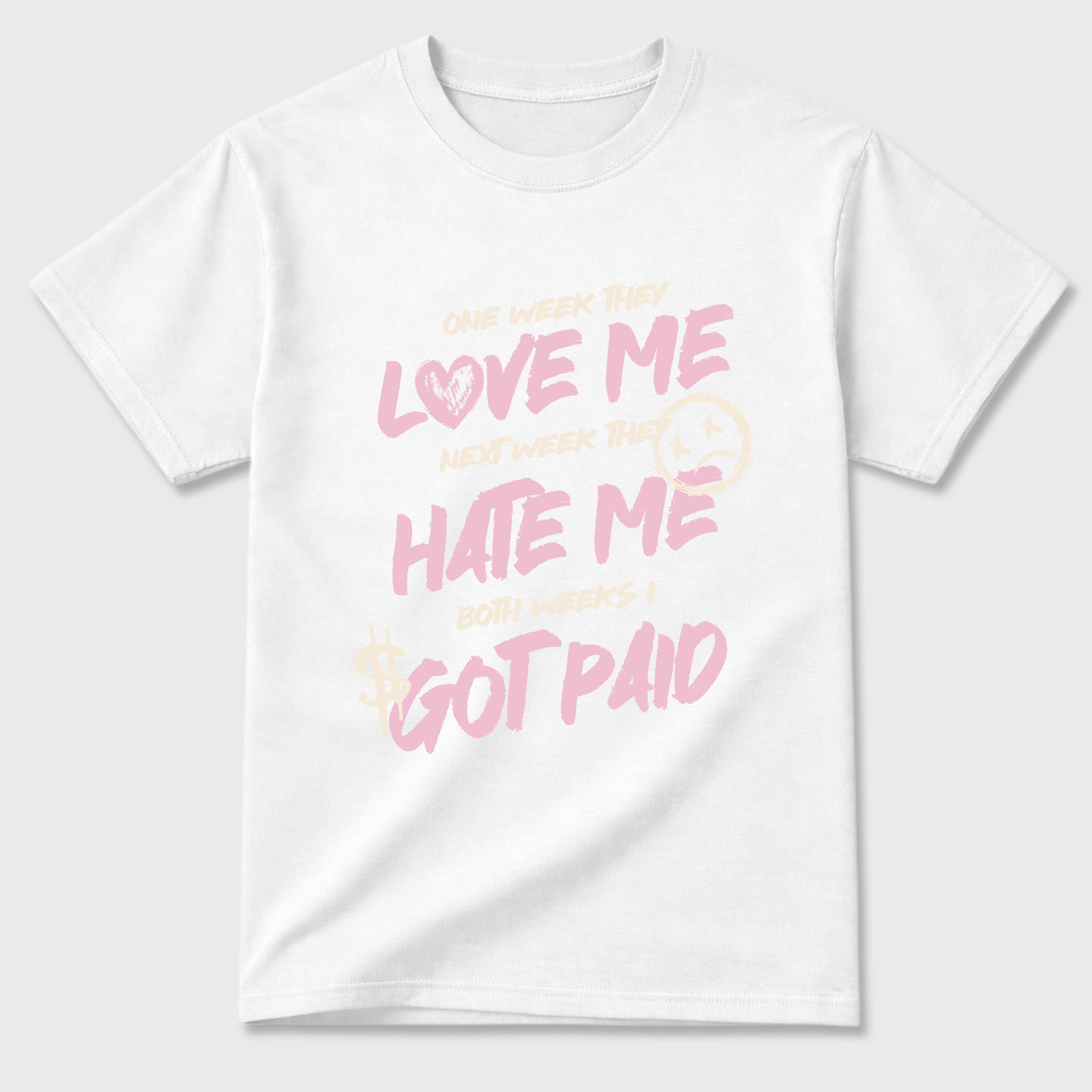 Sneaker match tees – Sneaker Tees To Match Air Jordan 4 Iced Carmine Shoes – I Got Paid Tee White 2